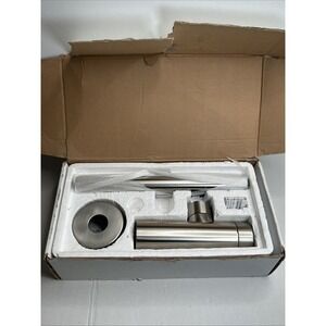 Ginger's Soho‎ II Decorative Bottle Trap - Brushed Nickel - Bathroom Sink 1.25"